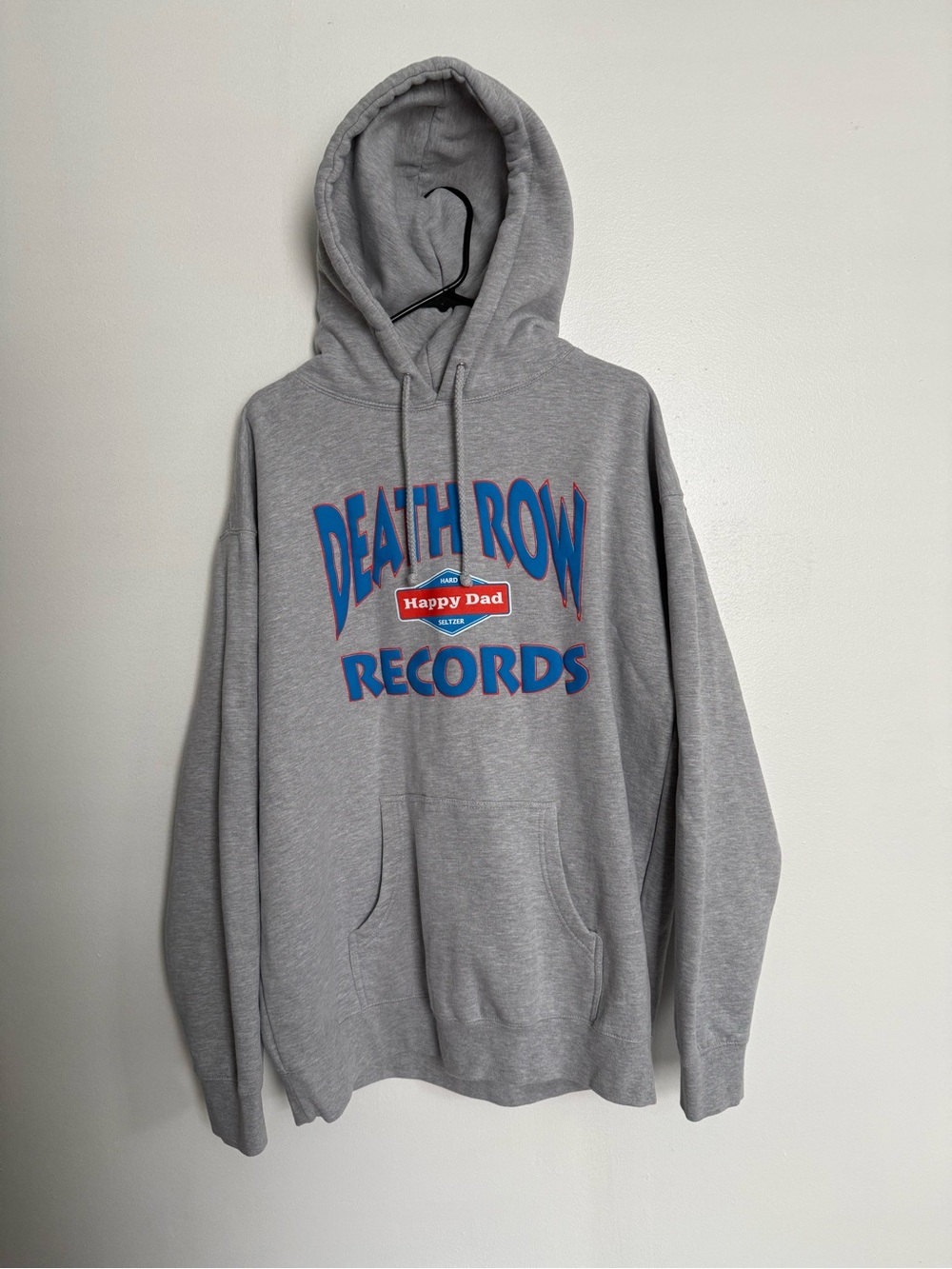 Death Row Records Gray Graphic Hoodie - Men